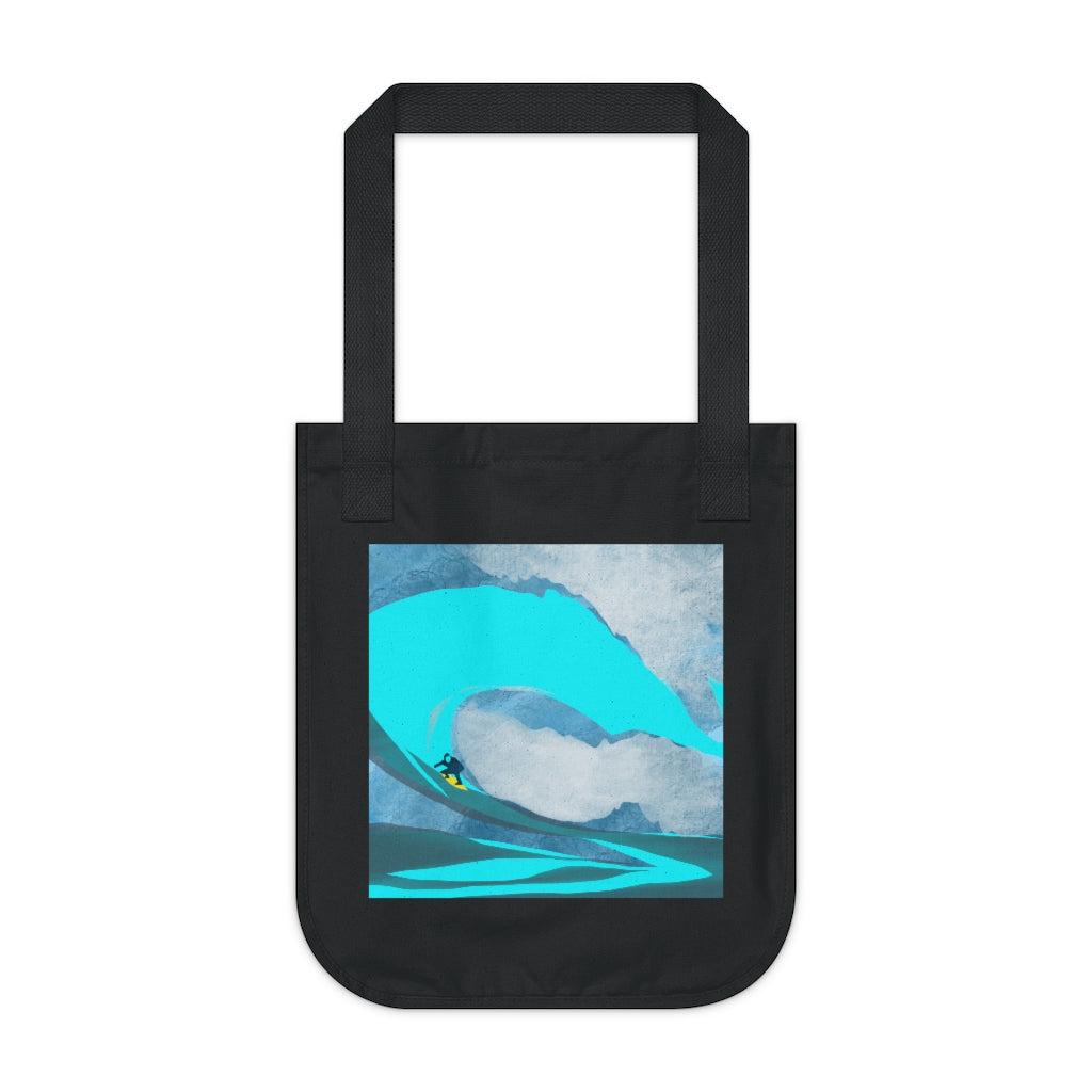 Organic Canvas Tote Bag - Surfer