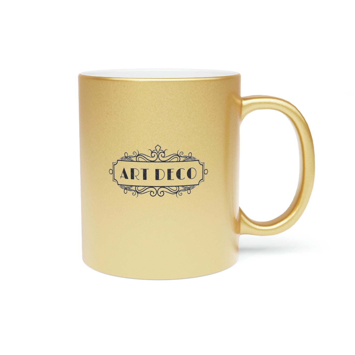 ART DECO - Metallic Mug (Silver\Gold)