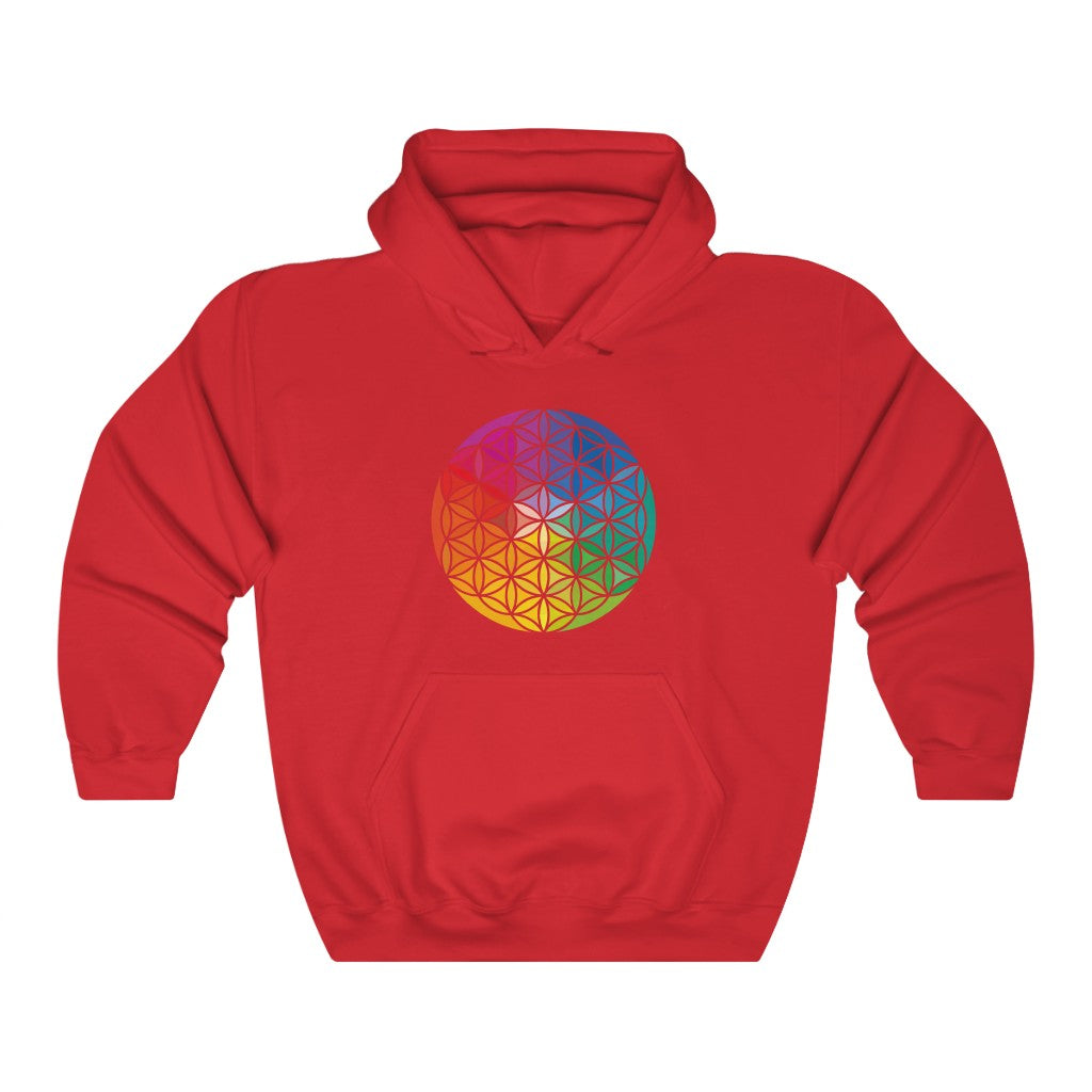Flower of Life - Unisex Heavy Blend™ Hooded Sweatshirt