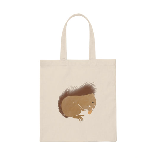 Canvas Tote Bag - Squirrel