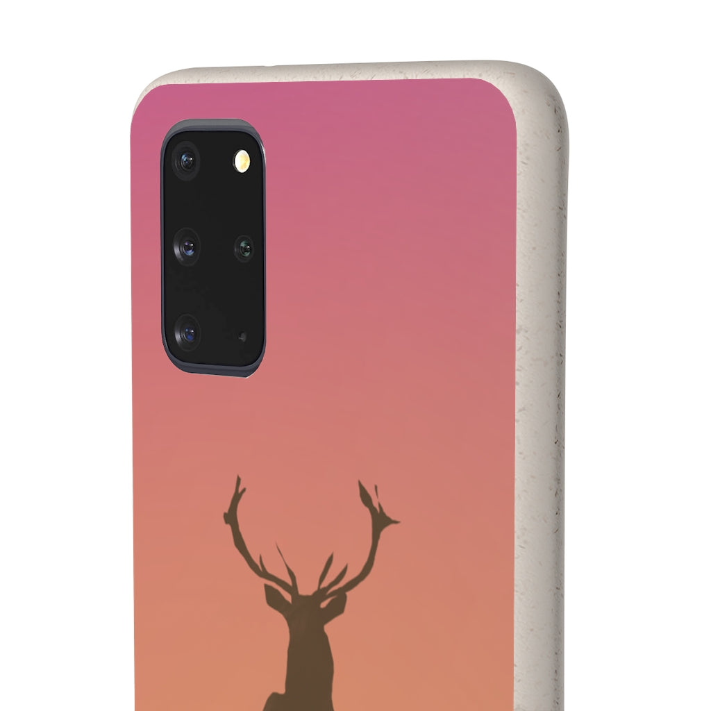 Biodegradable Case - Deer Silhouette