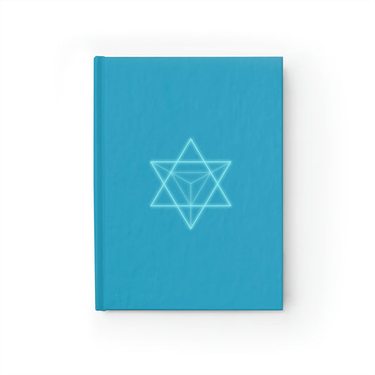 Sacred Geometry - Journal - Ruled Line - Turquoise Cover