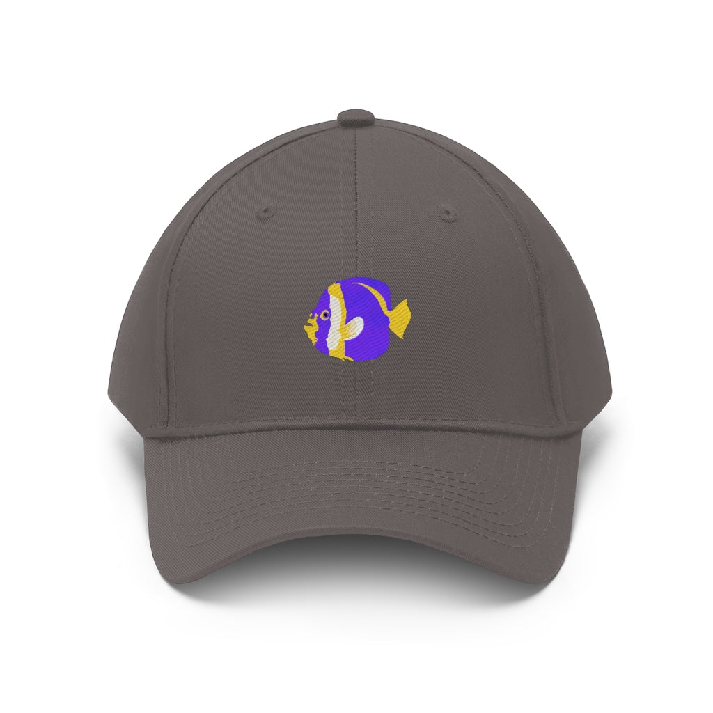 Unisex Twill Hat - Fish Design