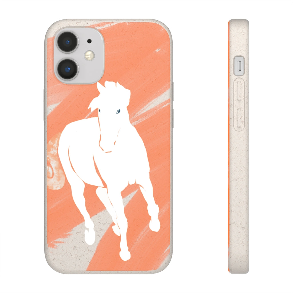 Biodegradable Case - Running Horse