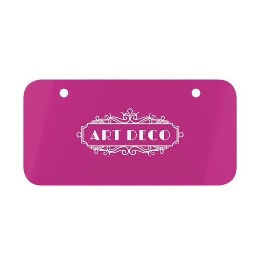 ART DECO - Mini License Plate