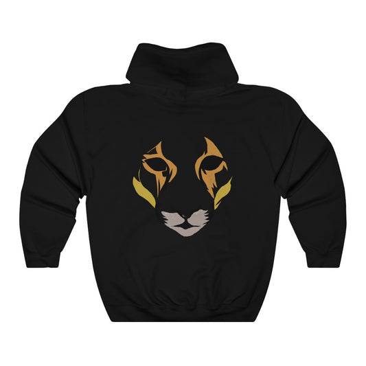 Cat Face - Heavy Blend™ Hooded Sweatshirt