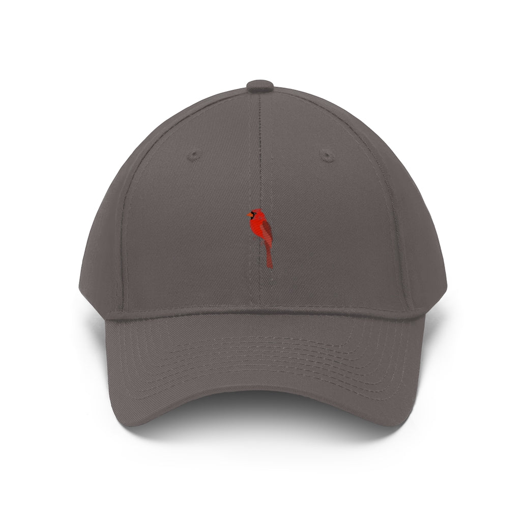 Unisex Twill Hat - Cardinal