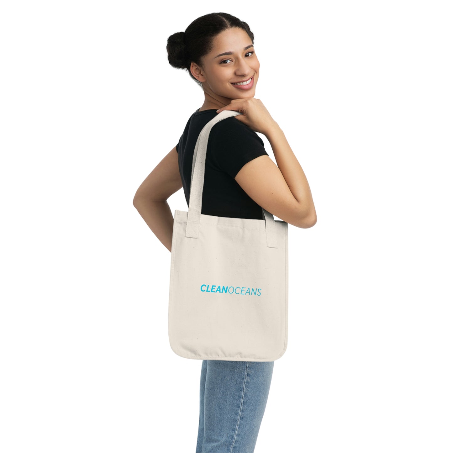 CleanOceans - Organic Canvas Tote Bag