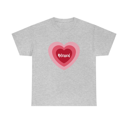 Blessed Heart - Unisex Heavy Cotton Tee