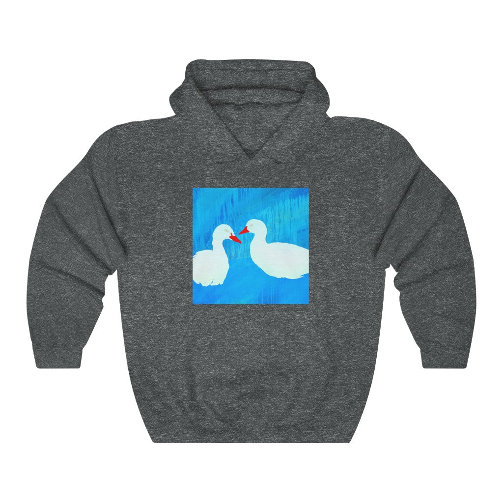 Duck Design - Unisex Heavy Blend™ Hooded Sweatshirt