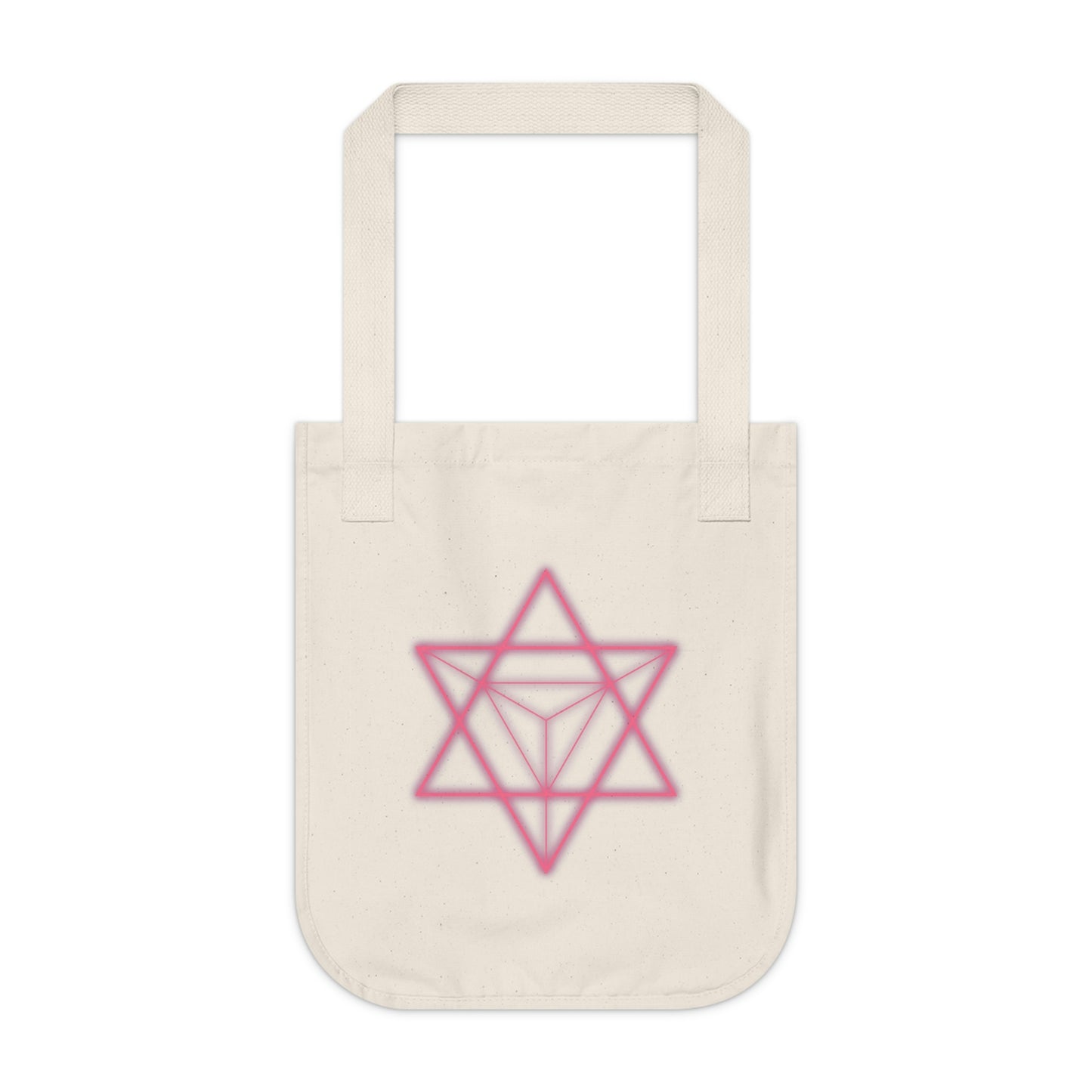 Sacred Geometry - Organic Canvas Tote Bag
