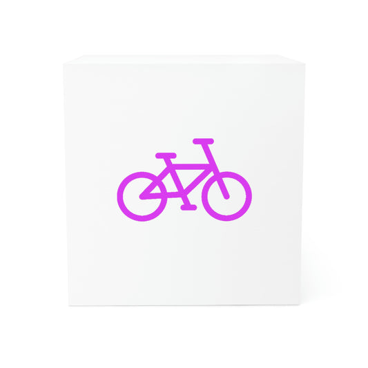 Note Cube - Pink Bike