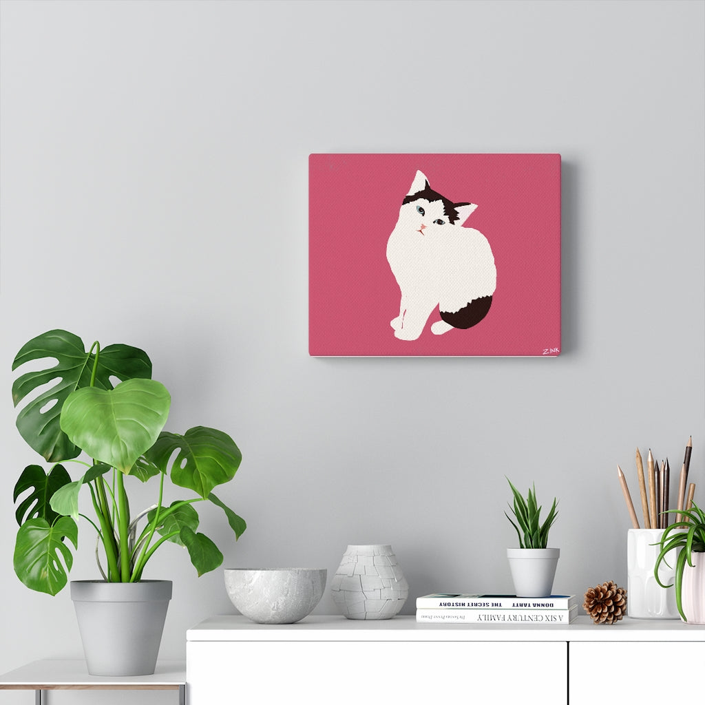 Kitty Cat Design - Canvas Gallery Wraps