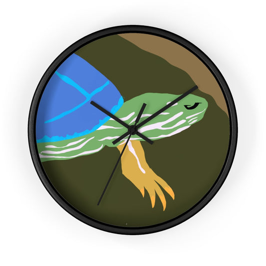 Turtle Wall clock (Earth Tones)