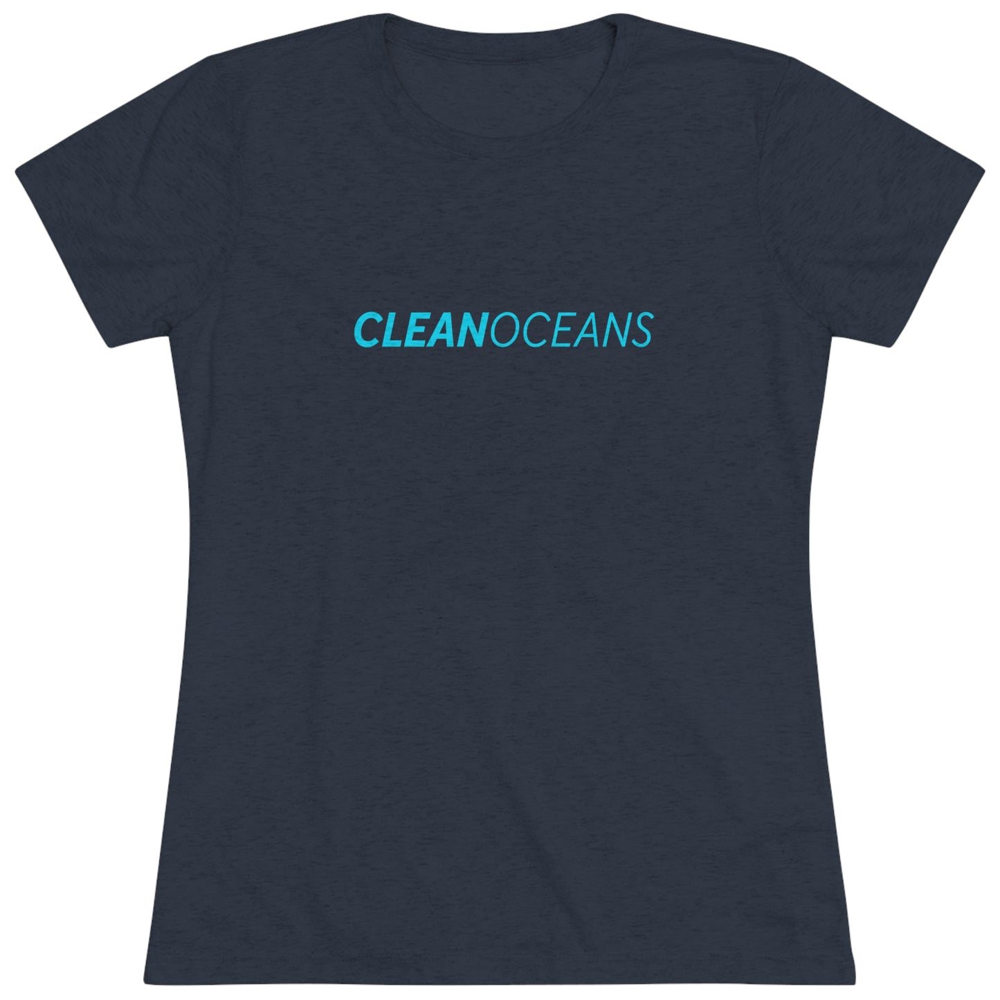 Women's Triblend Tee - CleanOceans