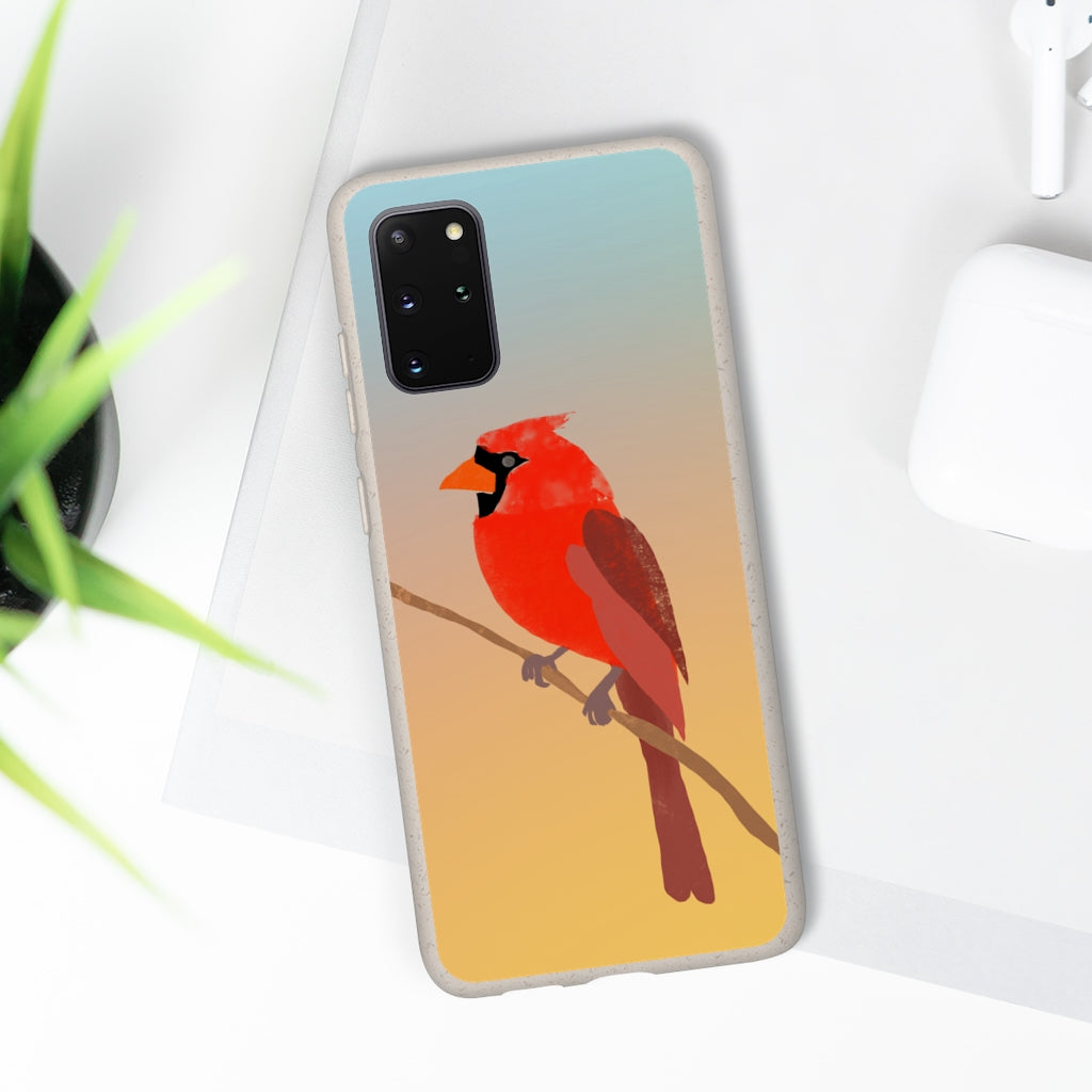 Biodegradable Case - Cardinal