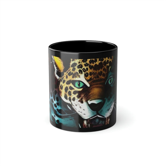 JAGUAR - Black Coffee Cup, 11oz