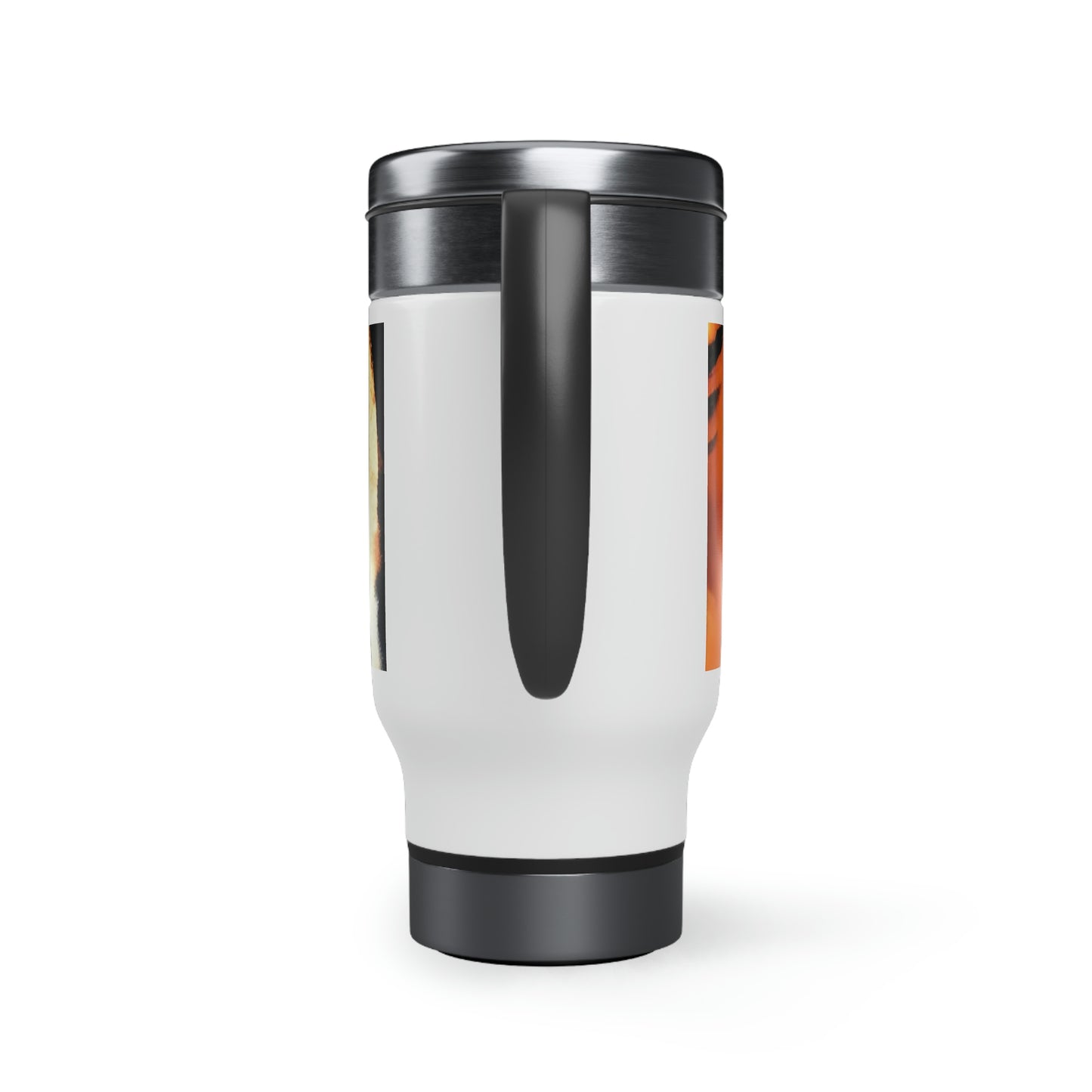 TIGER - Stainless Steel Travel Mug with Handle, 14oz