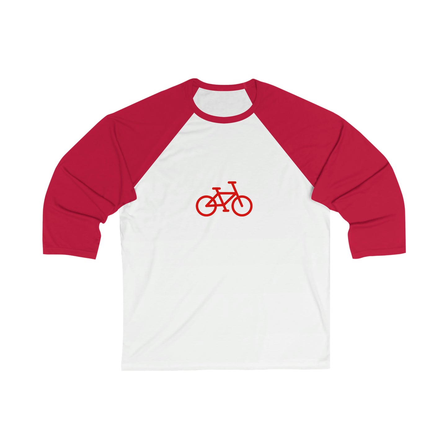 BIKE - Unisex 3\4 Sleeve Baseball Tee