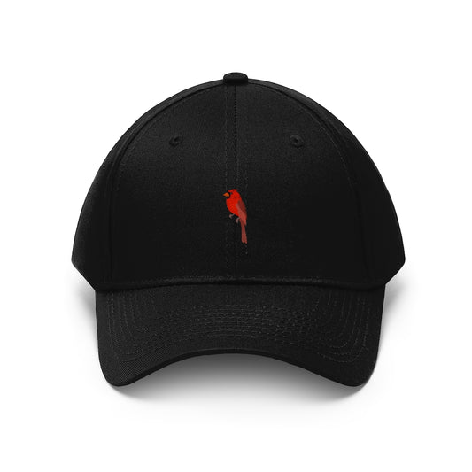 Unisex Twill Hat - Cardinal