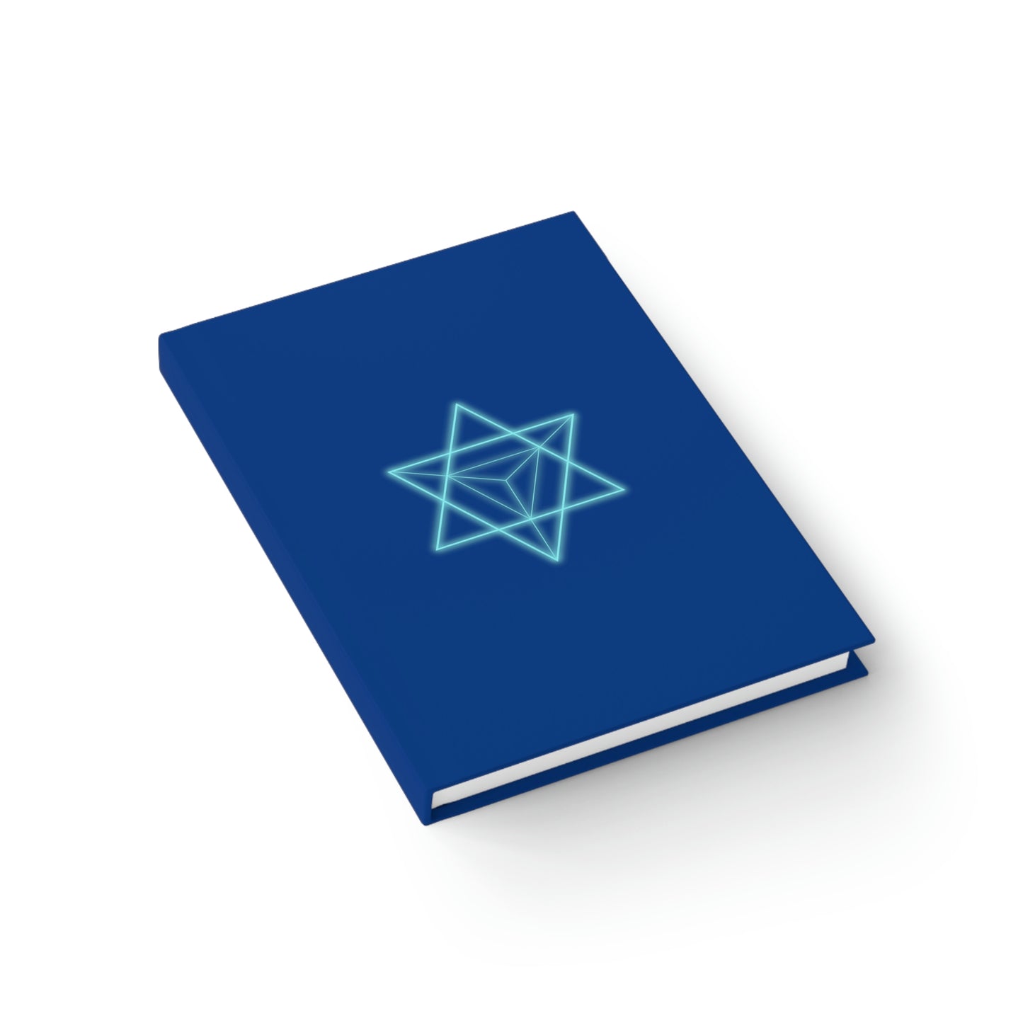 Sacred Geometry - Journal - Ruled Line - Blue Cover