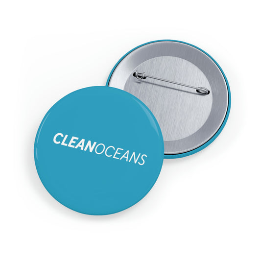 CleanOceans - Round Pins