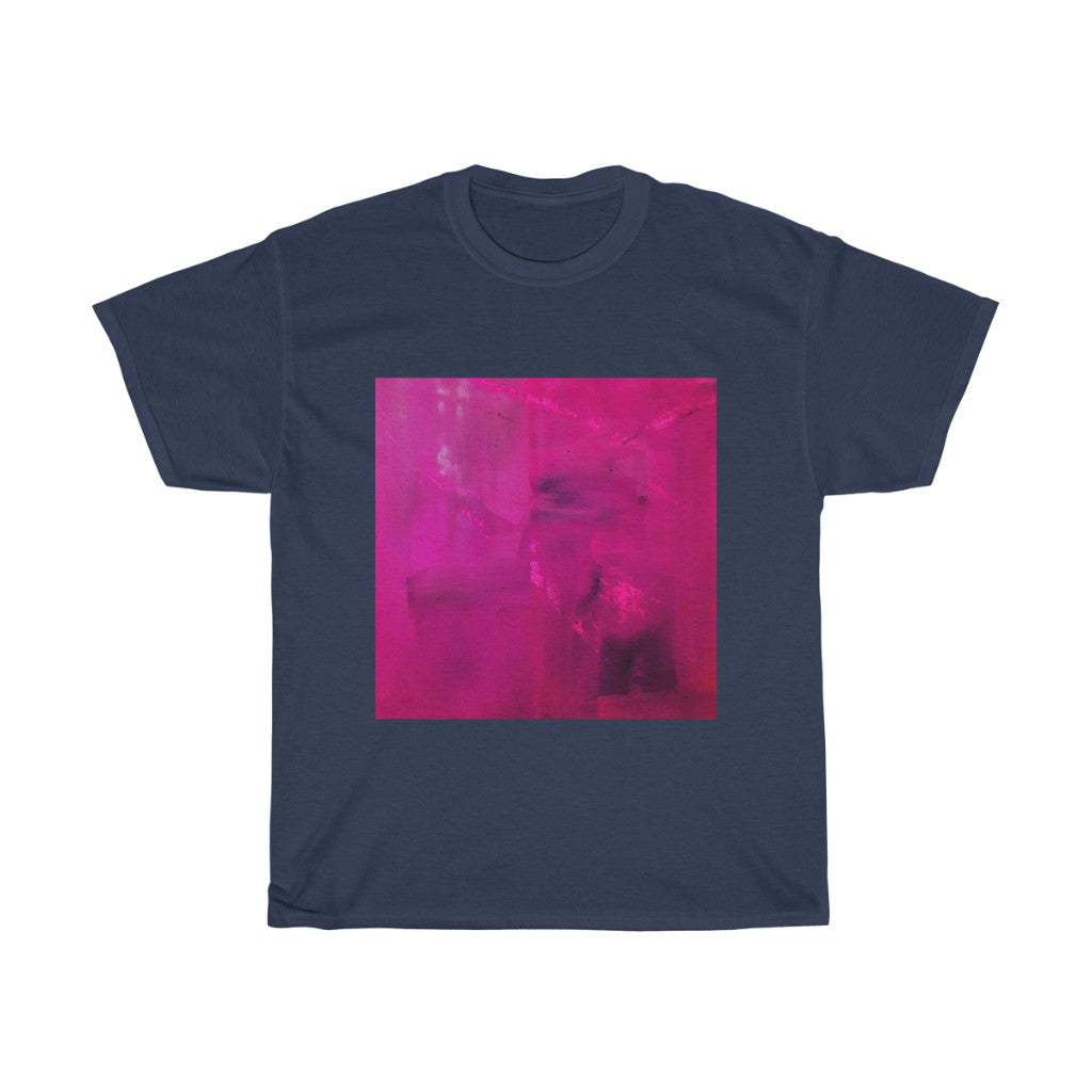 Fuchsia Art Print - Unisex Heavy Cotton Tee