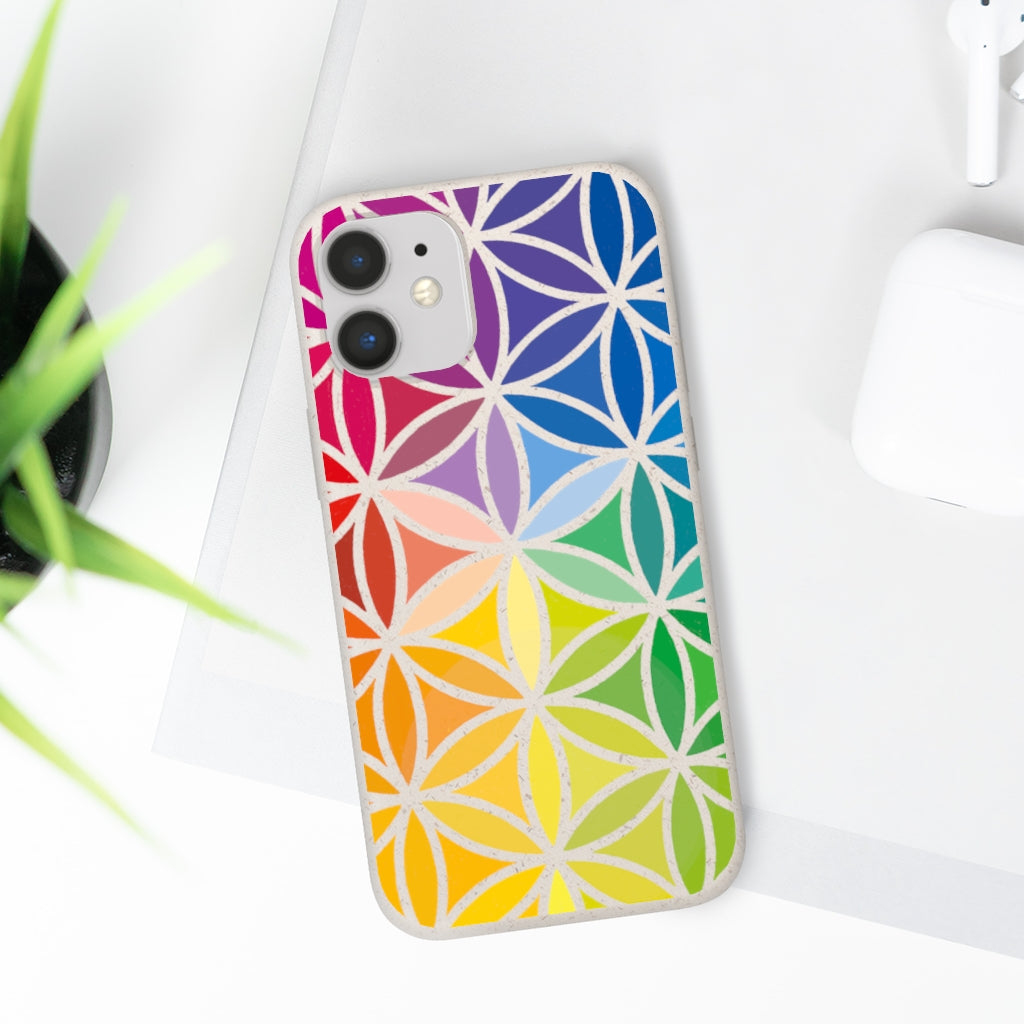 Biodegradable Case - Flower of Life