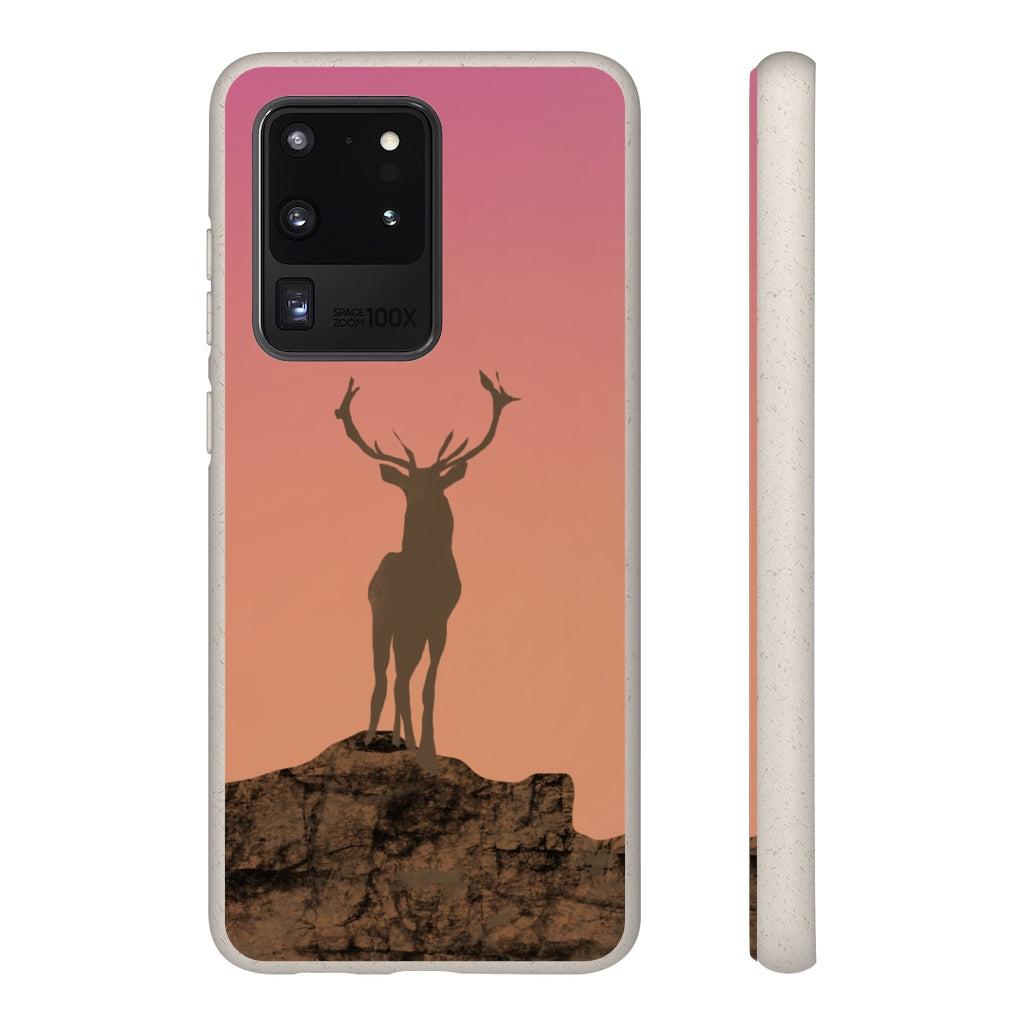 Biodegradable Case - Deer Silhouette