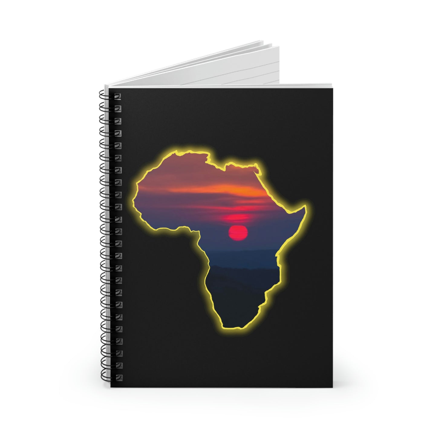 AFRICA - Spiral Notebook - Ruled Line