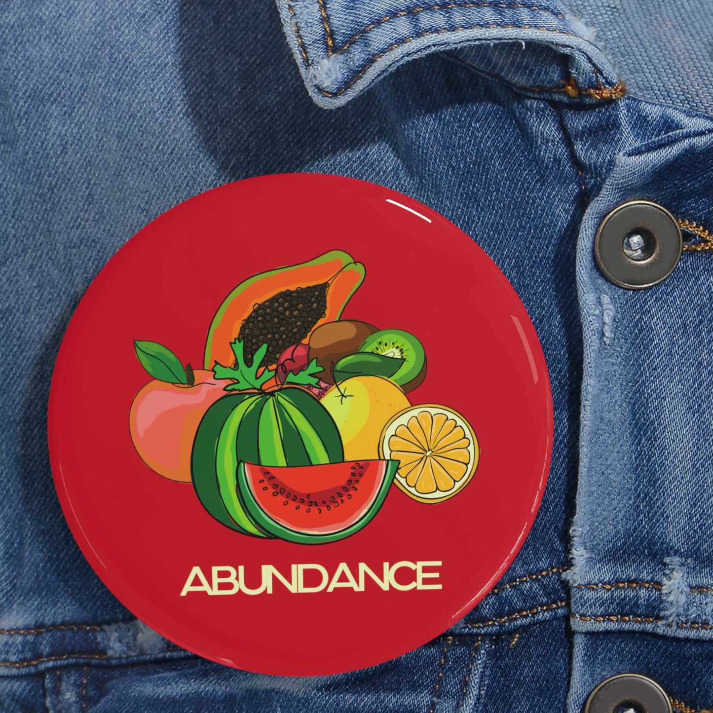 ABUNDANCE - Round Pins