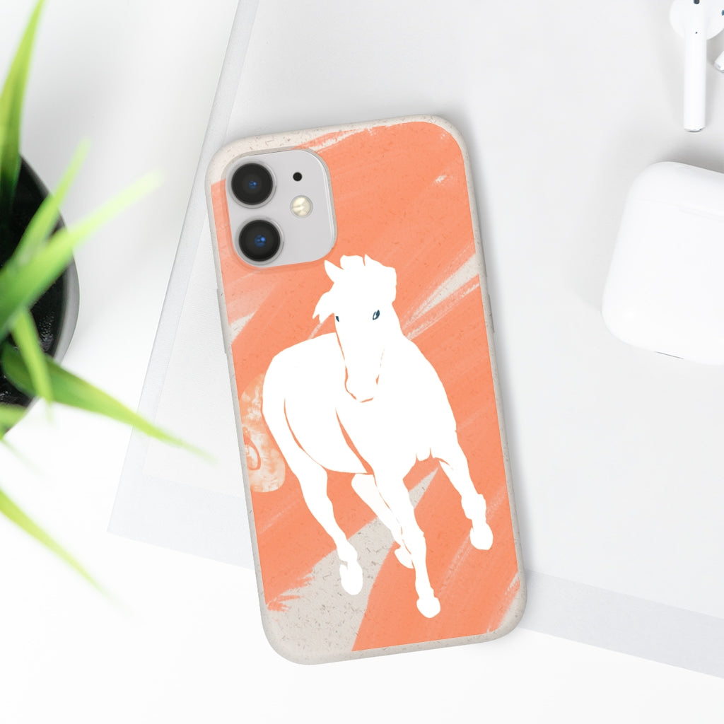 Biodegradable Case - Running Horse