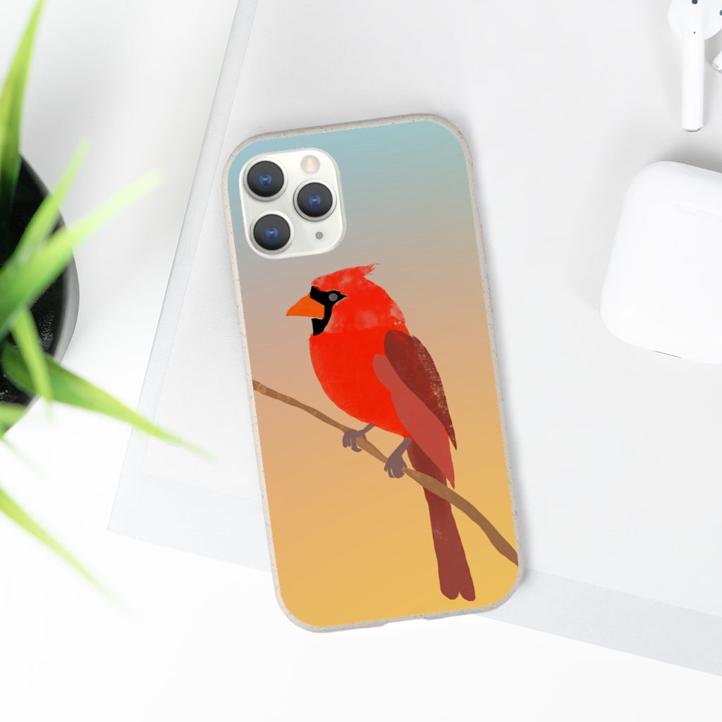 Biodegradable Case - Cardinal