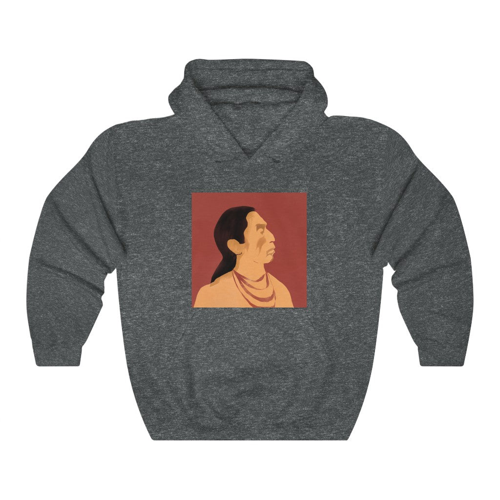 Indigenous Print - Unisex Heavy Blend™ Hooded Sweatshirt
