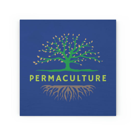 Wood Canvas - Permaculture - Blue