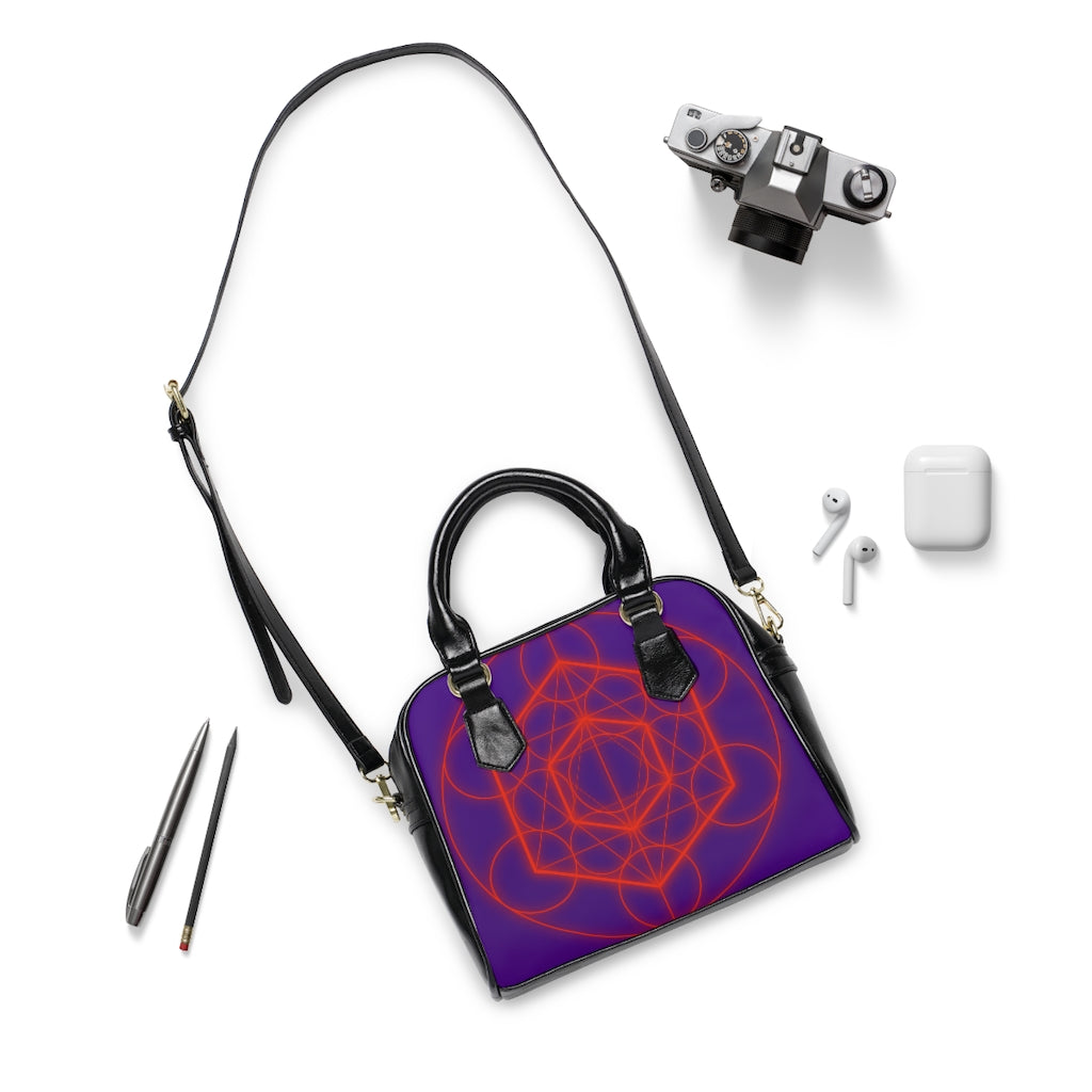 Sacred Geometry Shoulder Handbag