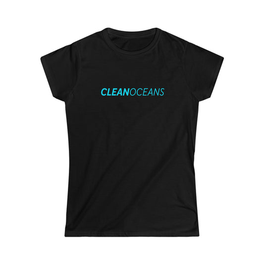 Women's Softstyle Tee - CleanOceans