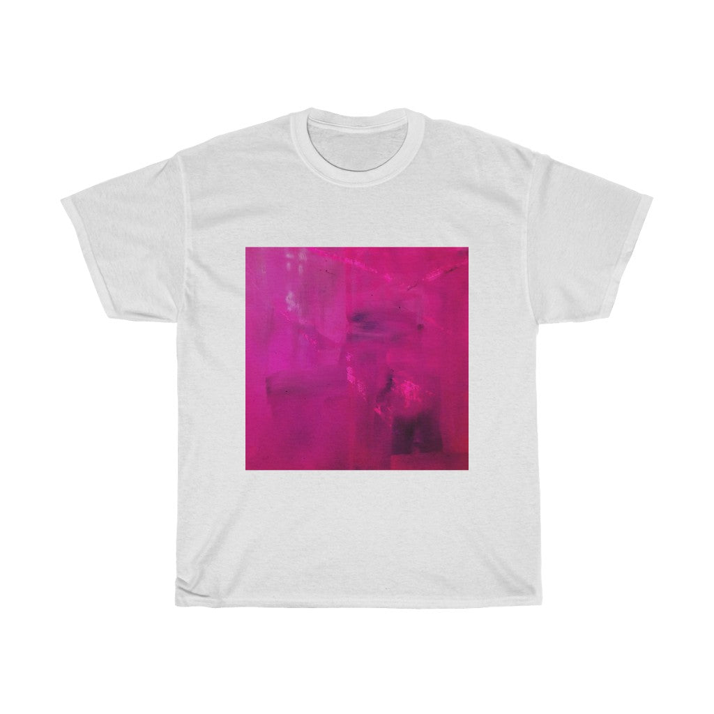 Fuchsia Art Print - Unisex Heavy Cotton Tee