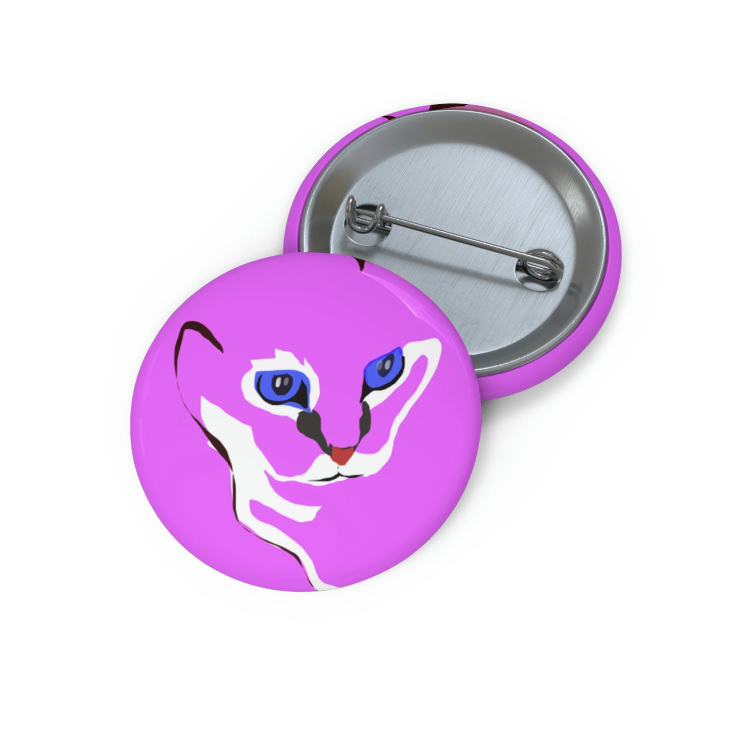 Cat Pin Button