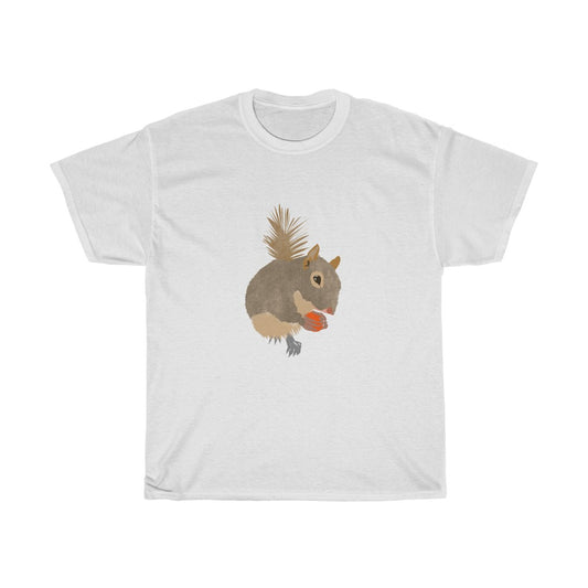 Squirrel Print - Unisex Heavy Cotton Tee