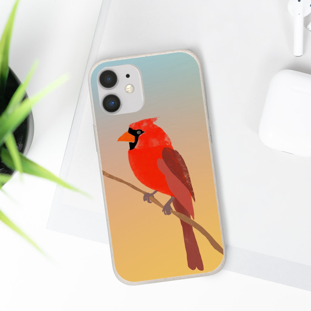 Biodegradable Case - Cardinal
