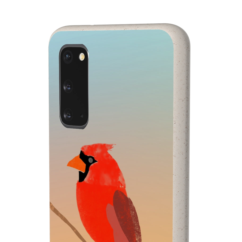 Biodegradable Case - Cardinal