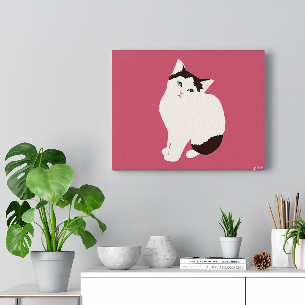 Kitty Cat Design - Canvas Gallery Wraps