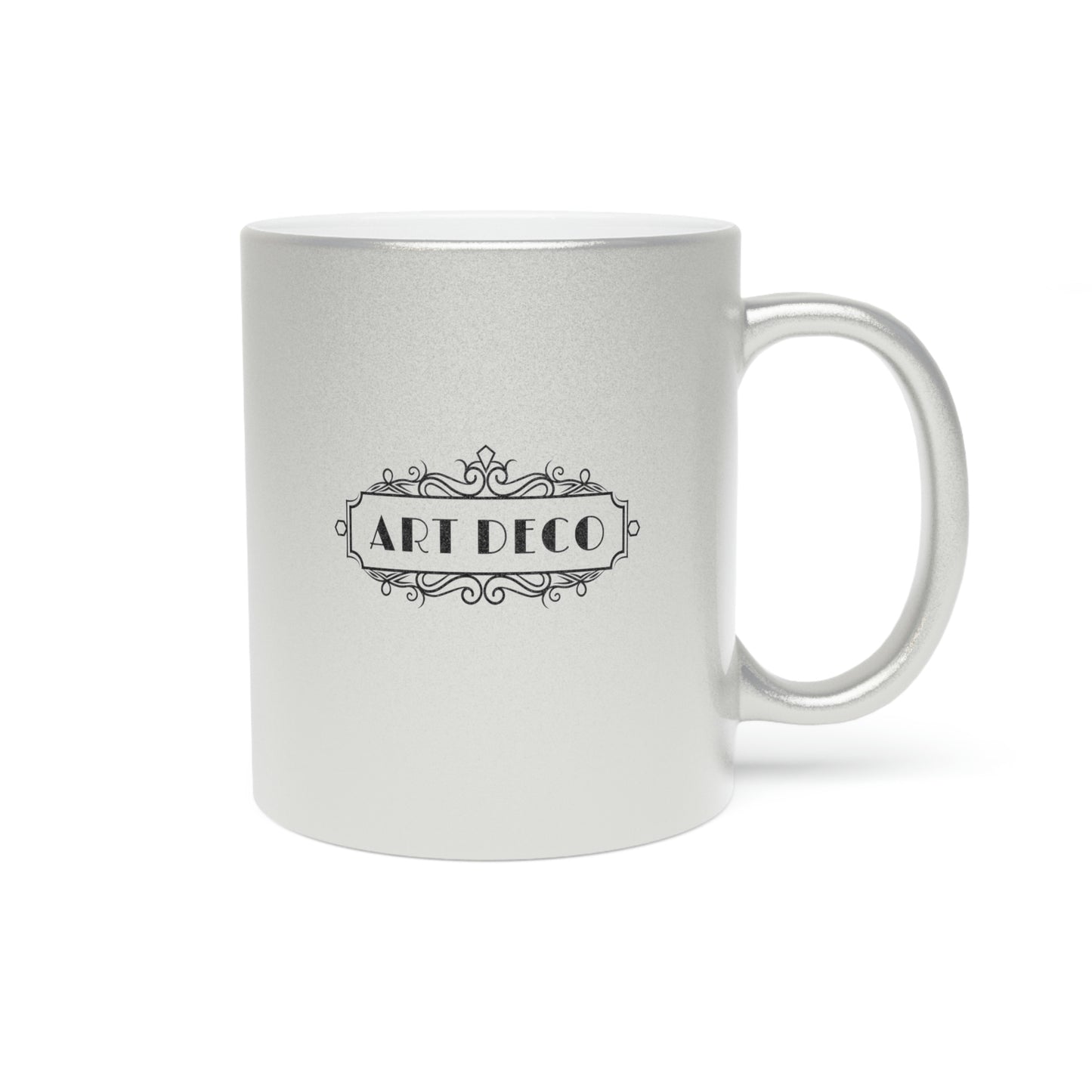 ART DECO - Metallic Mug (Silver\Gold)