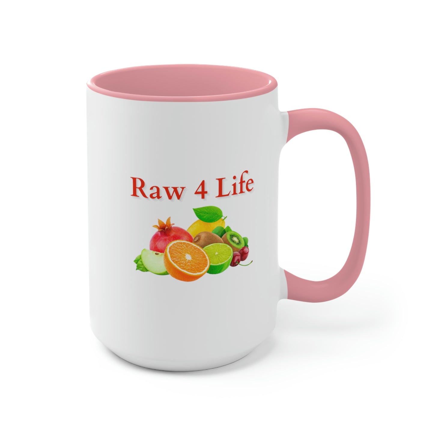 Raw 4 Life Accent Mug