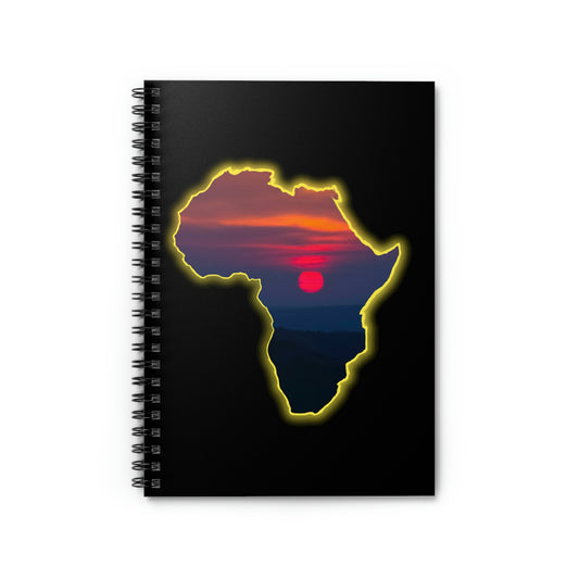 AFRICA - Spiral Notebook - Ruled Line