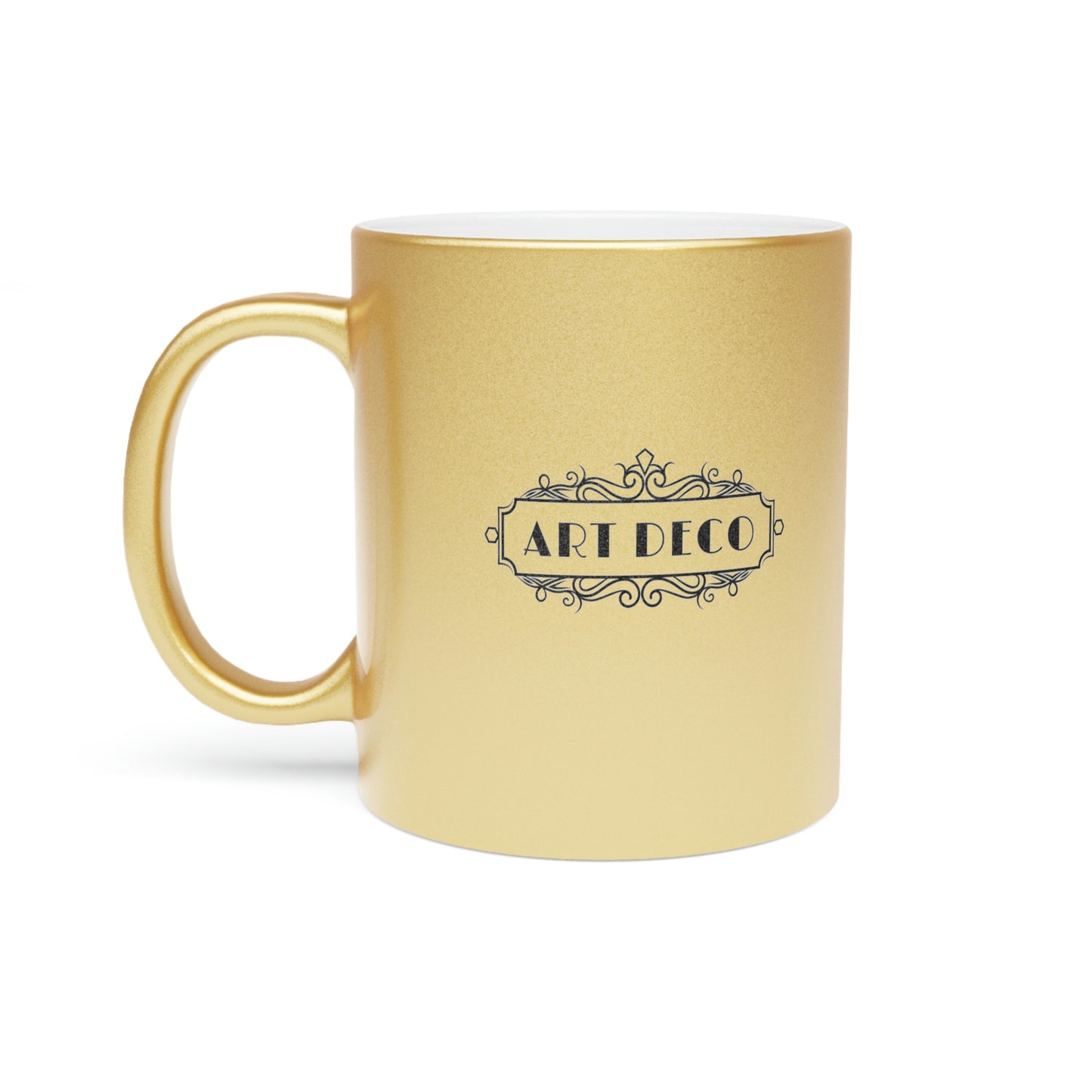 ART DECO - Metallic Mug (Silver\Gold)