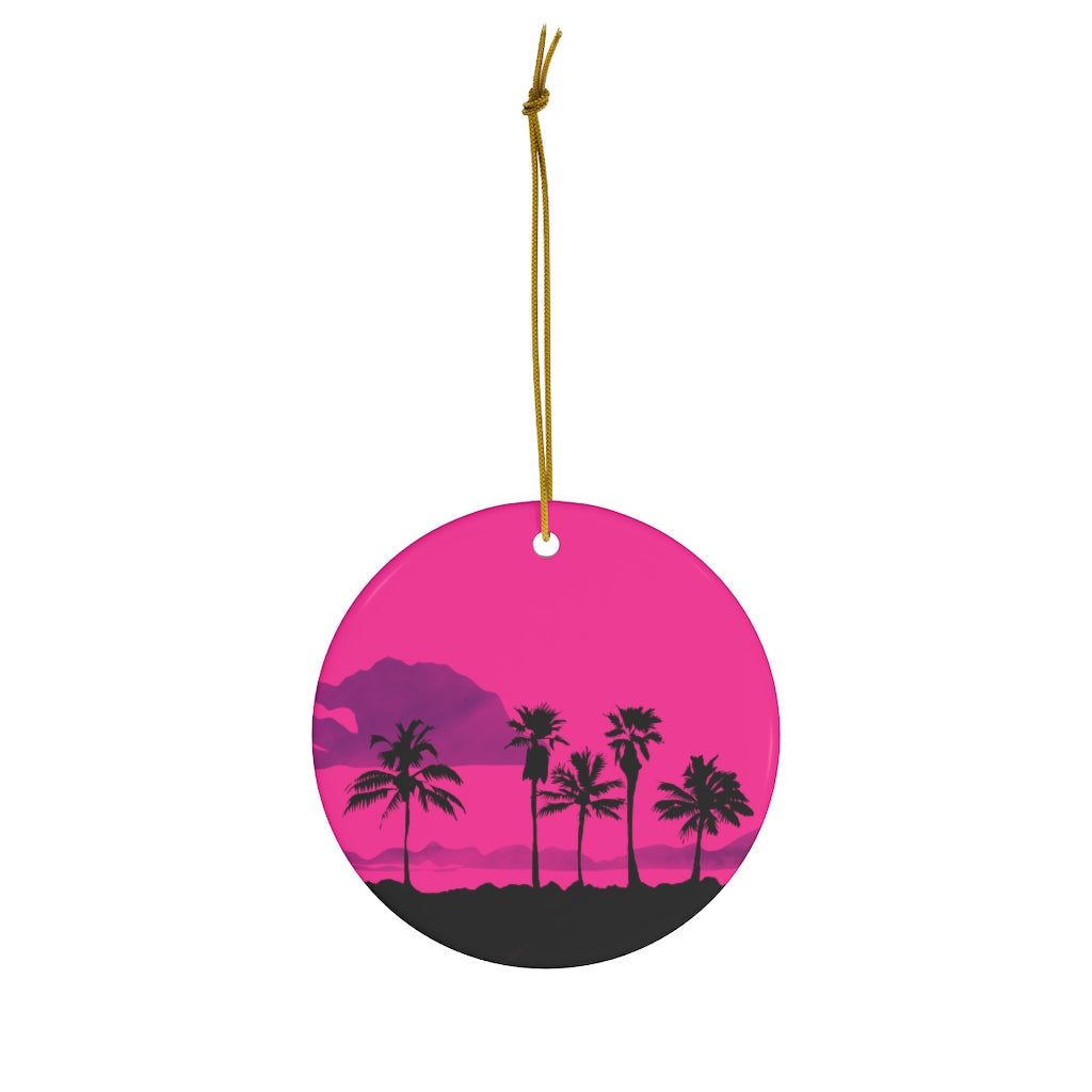 Palm Trees - Ceramic Ornaments