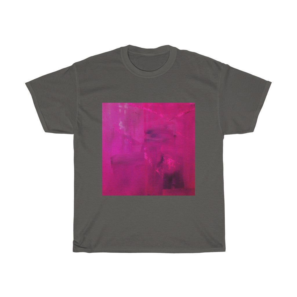 Fuchsia Art Print - Unisex Heavy Cotton Tee