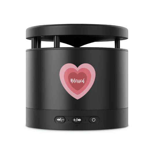 Metal Bluetooth Speaker and Wireless Charging Pad - Blessed Heart